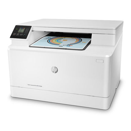 HP惠普M180n彩色激光多功能打印机一体机复印件扫描A4商务商用网络办公室商务三合一