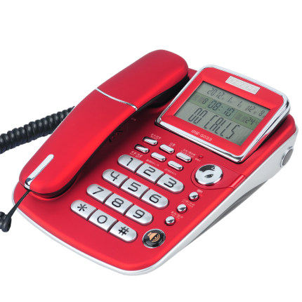 中诺电话机 G033 家用办公 座机 预拨号 保密功能 防雷 固定电话