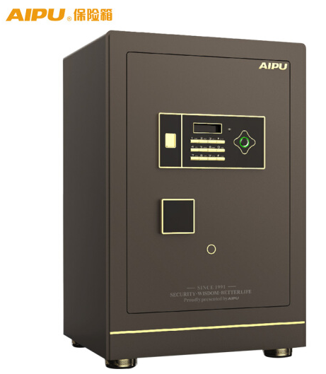 艾谱（AIPU）保险箱 高35cm全钢防盗保险箱 指纹WIFI 小型保险柜 电子密码保险箱（灵睿FDX-A/D-35LRZWII）